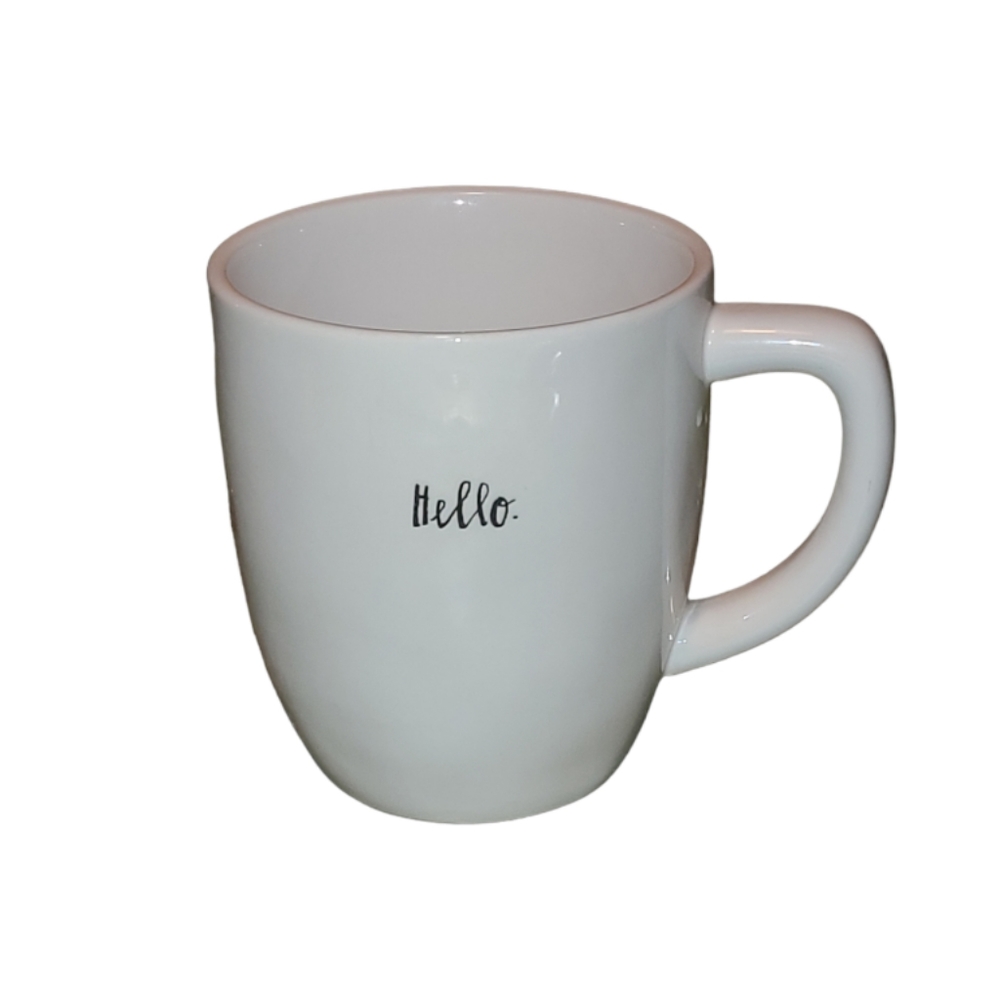 2/$40! Rae Dunn‎ Hello Ceramic Mug